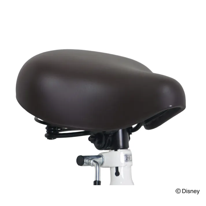 【自転車】26年モデル 折り畳み車 Disney ミッキーマウス 20インチ G6HD ホワイト
