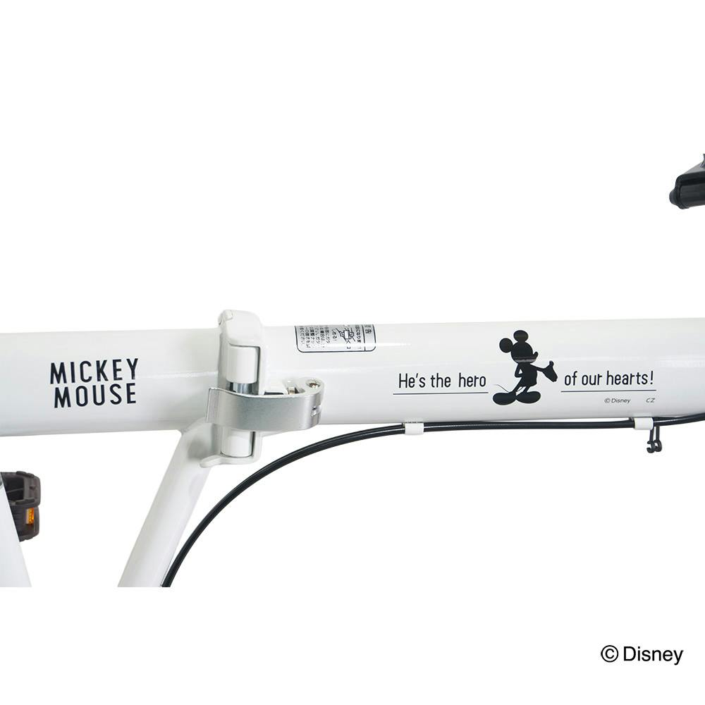 自転車】26年モデル 折り畳み車 Disney ミッキーマウス 20インチ G6HD