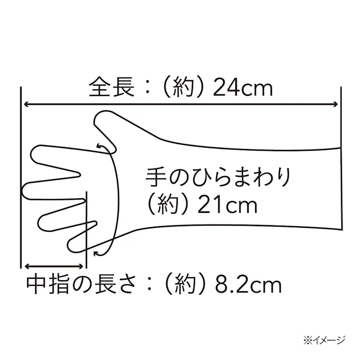ニトリル手袋 パウダフリー ブルー KNR20L Lサイズ 20枚入り