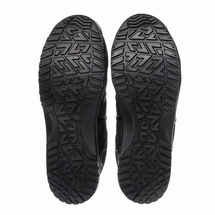 ダイヤル式安全スニーカー ブルー/オレンジ 25.0cm