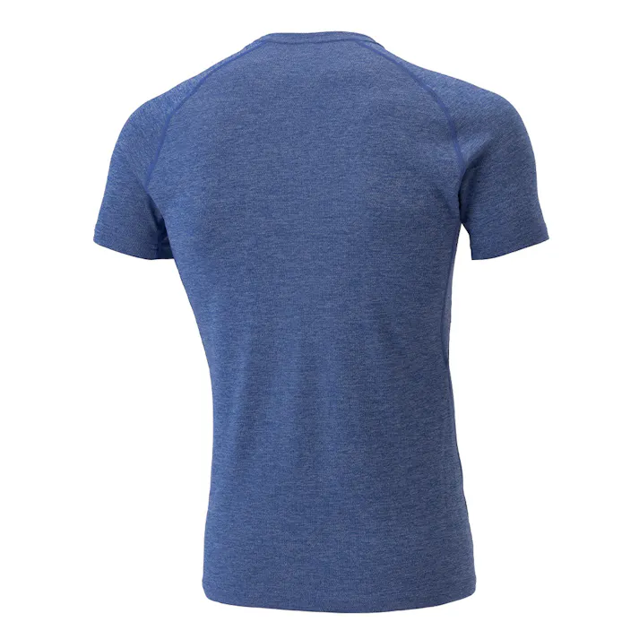 カインズ 肌さらTシャツ 半袖 L 杢ブルー