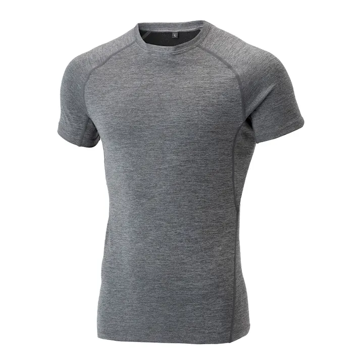 カインズ 肌さらTシャツ 半袖 L 杢グレー