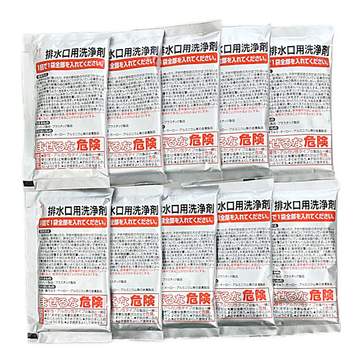 カインズ 排水溝泡クリーナー お風呂・台所用 10包
