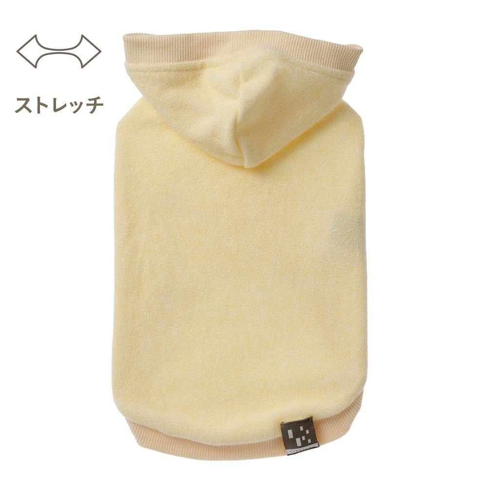 ふんわりパイルカットソー イエロー MDサイズ ペット服(犬の服) MDサイズ ふんわりパイルカットソー イエロー MDサイズ ペット服(犬の服) MDサイズ