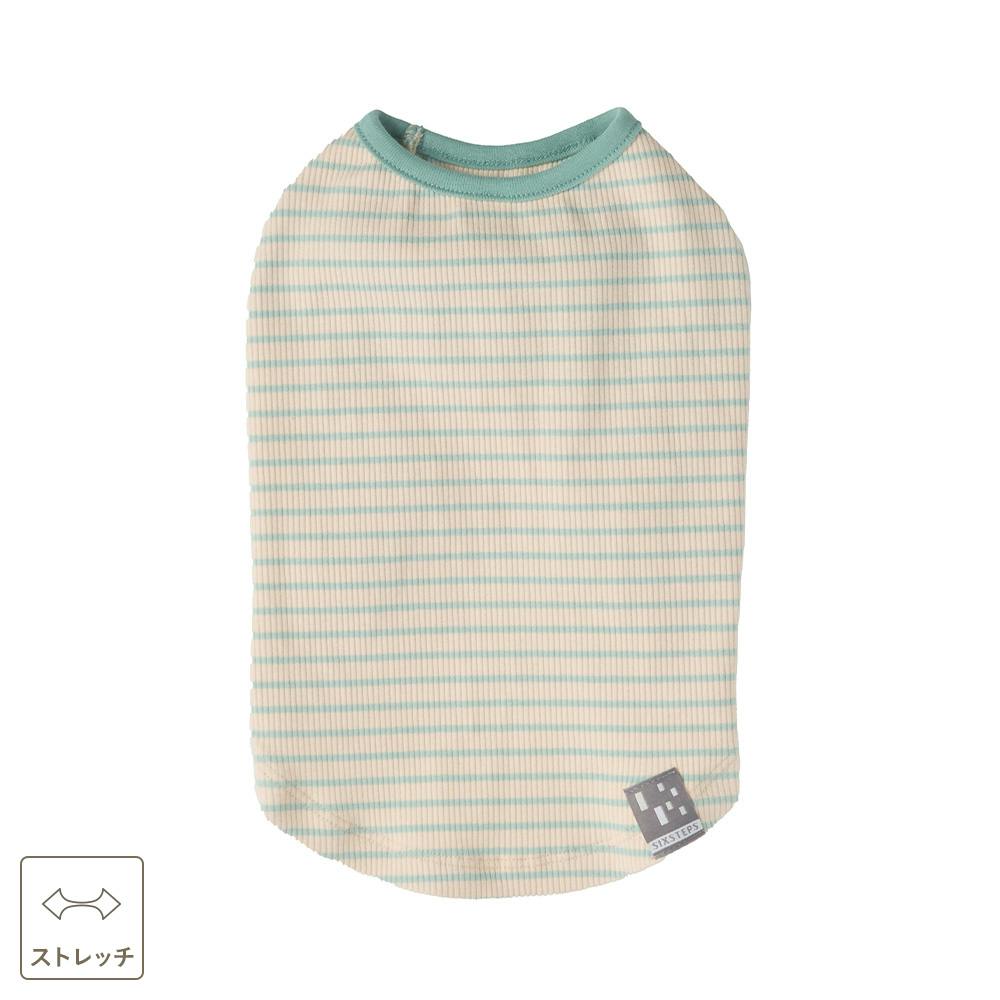 リブカットソーボーダー グリーン MDサイズ ペット服(犬の服) MDサイズ リブカットソーボーダー グリーン MDサイズ ペット服(犬の服) MDサイズ