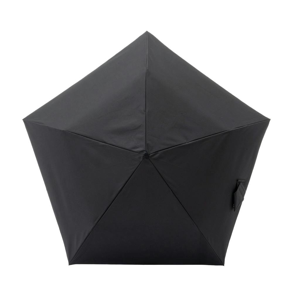 日傘としても使える畳みやすい軽量折傘 50cm ブラック | 傘 通販