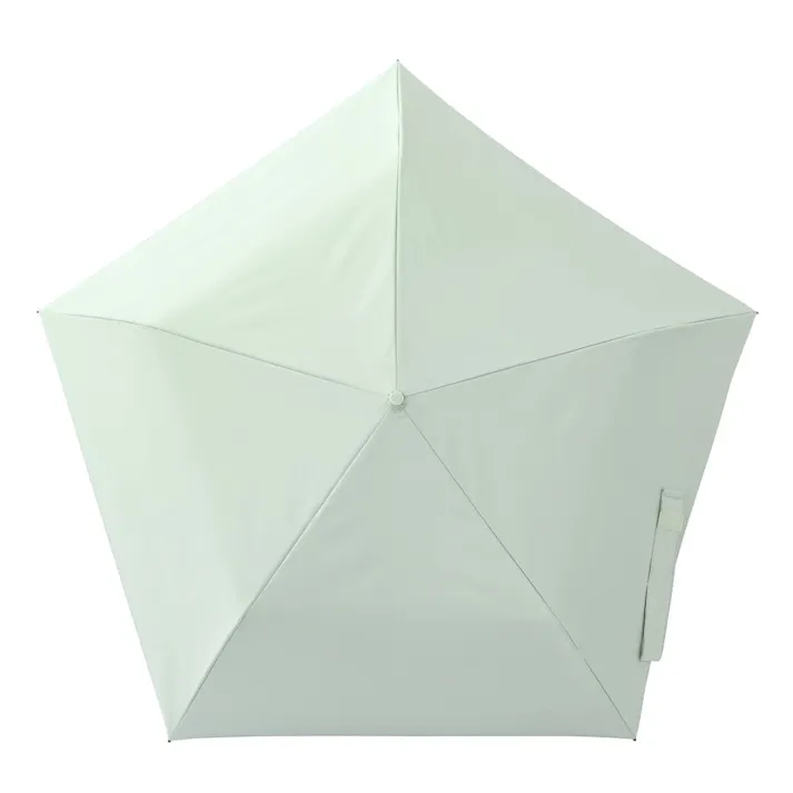 日傘としても使える畳みやすい軽量折傘 50cm ミントグリーン