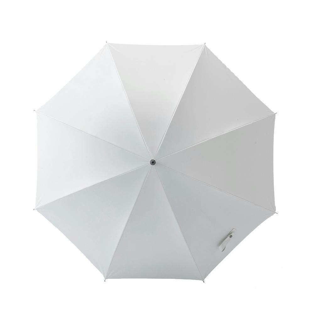 日差しも紫外線も雨も遮れる手開き傘 50cm オフホワイト | 傘 通販
