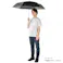 日傘としても使える軽い自動開閉折傘 60cm ブラック