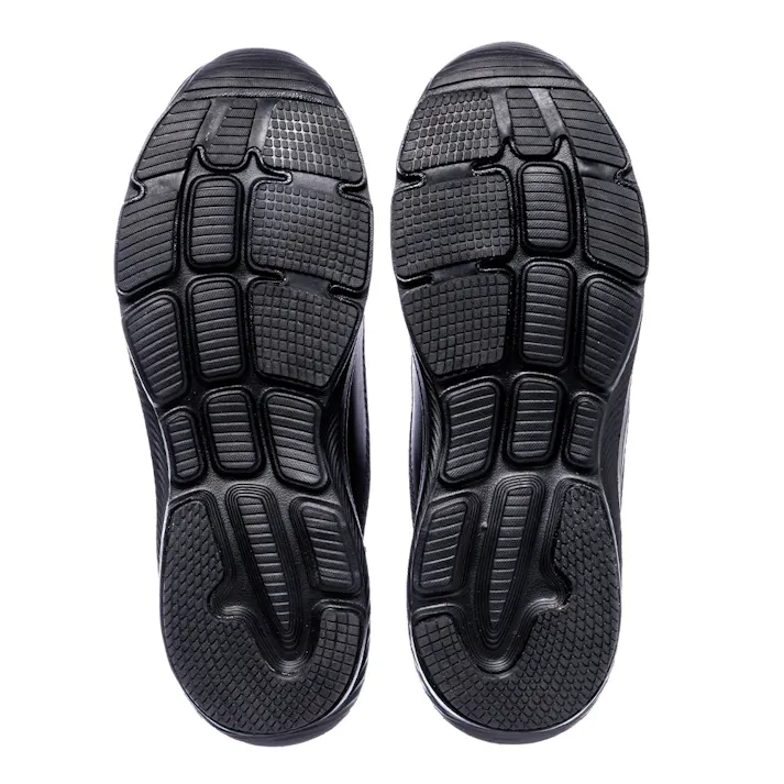 Hot fine サイドゴア リップストップ 防寒シューズ ブラック M 24.5cm-25.0cm