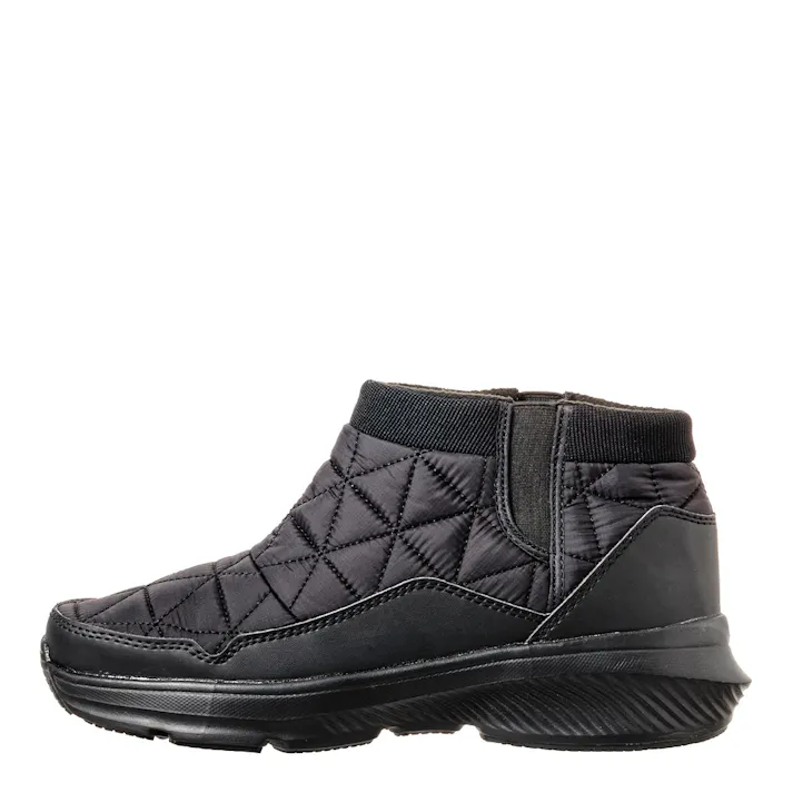 Hot fine サイドゴ アリップストップ 防寒シューズ ブラック LL 26.5cm-27.0cm