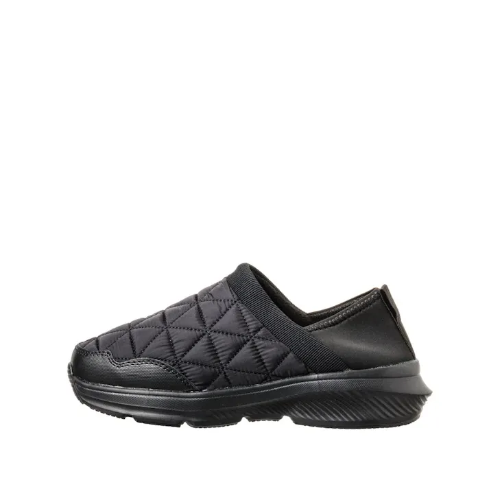 Hot fine かかと踏み リップストップ 防寒シューズ ブラック LL 26.5cm-27.0cm