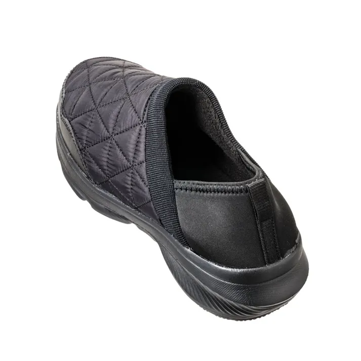 Hot fine かかと踏み リップストップ 防寒シューズ ブラック LL 26.5cm-27.0cm