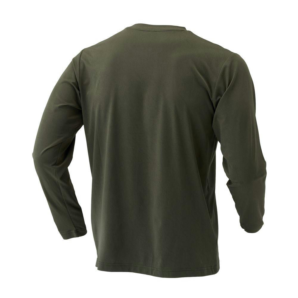 【関税込み】rag & bone カーキ Collin 長袖Tシャツ グッドウェア GOODWEAR USAコットン ヘンリーネック ロング