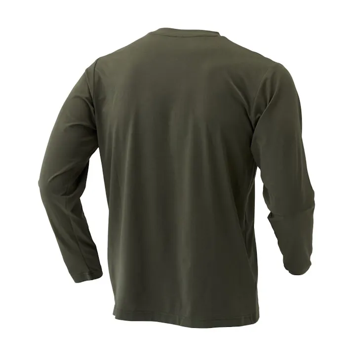 SPEED DRY さらさらドライTシャツ 長袖 カーキ L