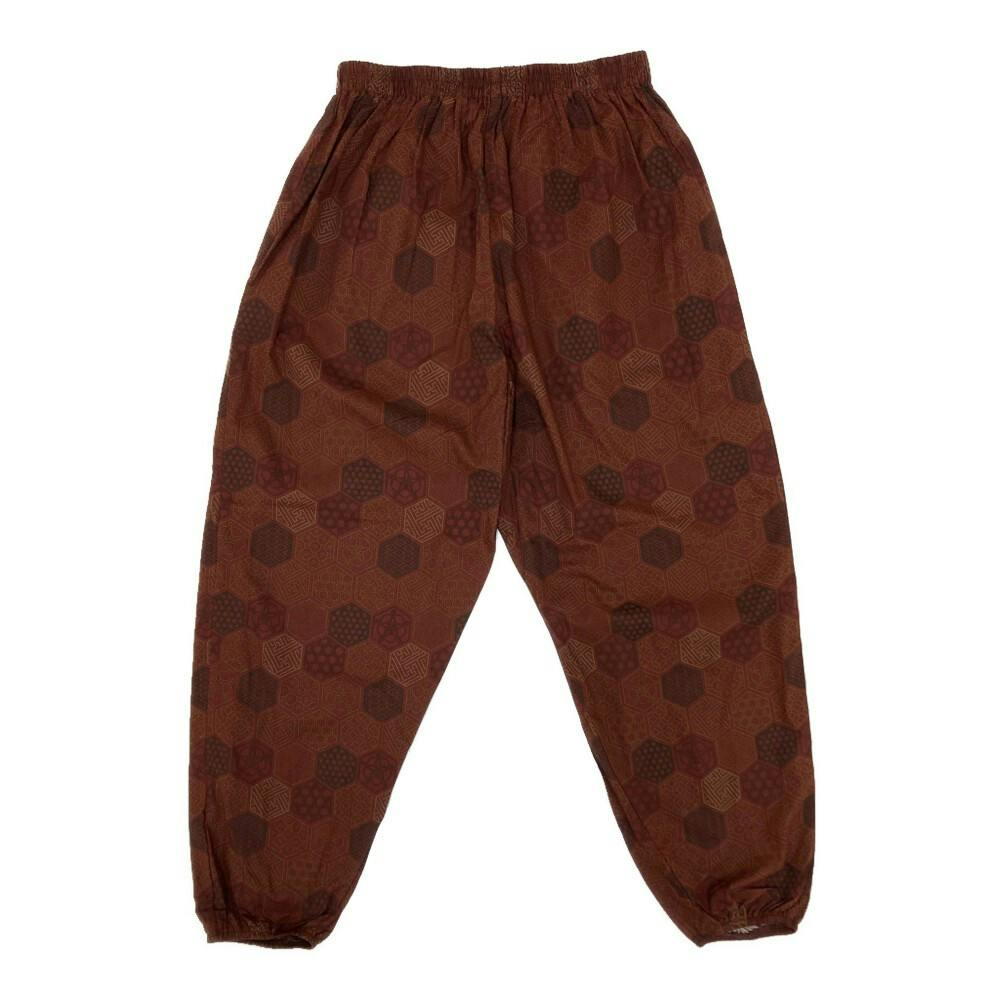 作業時でも普段でも着やすいもんぺ M ソウキッコウ エンジ | 作業着