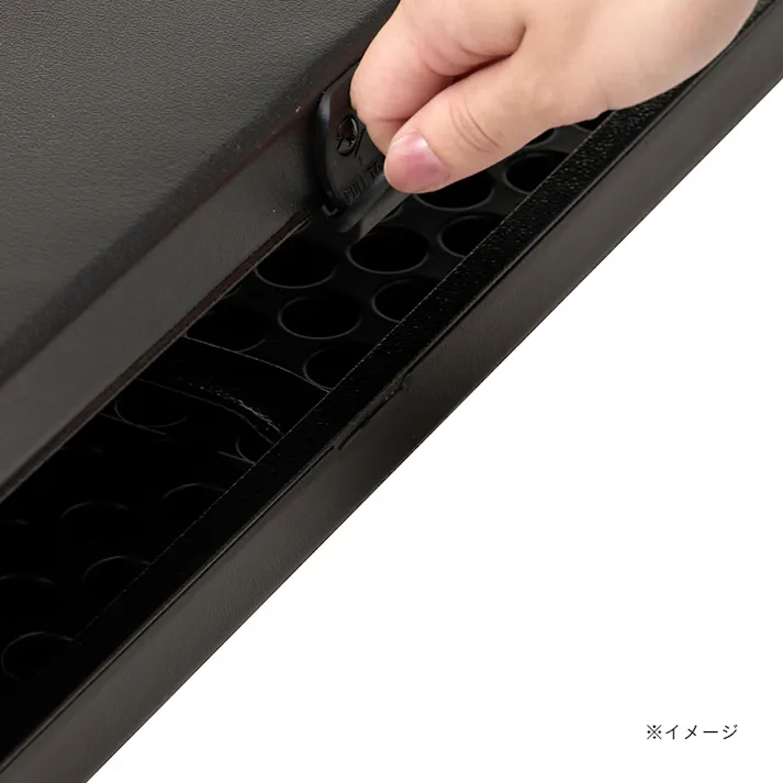 カインズ 折りたたみテーブル ブラック L