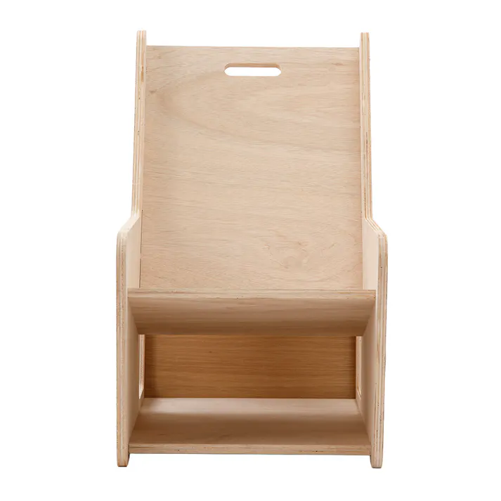 【CDM】本が収納できる一人掛けソファ【別送品】