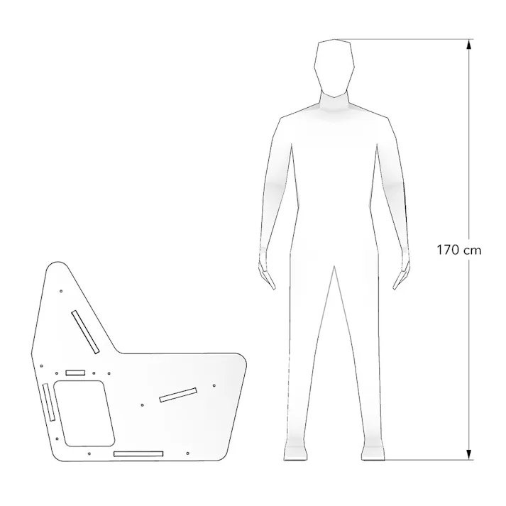 【CDM】本が収納できる一人掛けソファ【別送品】
