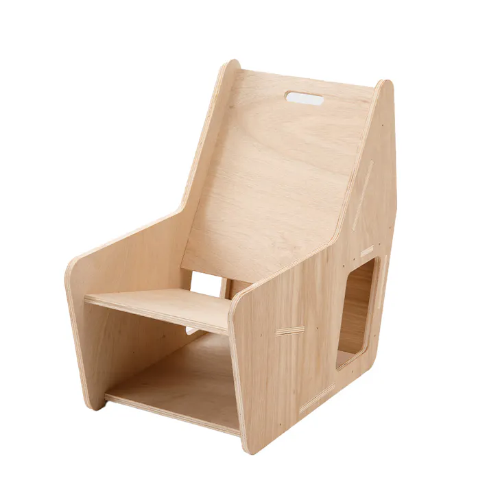 【CDM】本が収納できる一人掛けソファ【別送品】