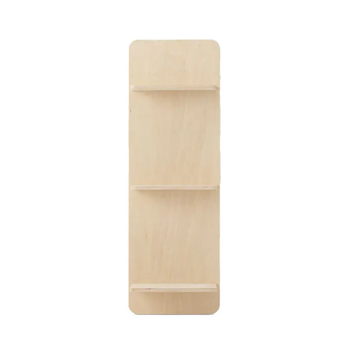 【CDM】BOOKBOARD 壁に立てかける本棚(シナ)【別送品】