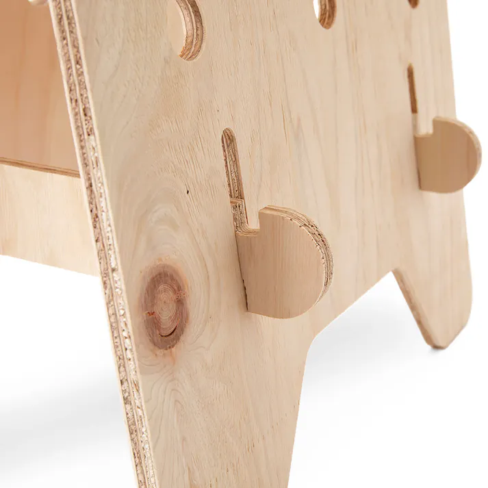 【CDM】木製A看板70cm(両面丸穴)【別送品】