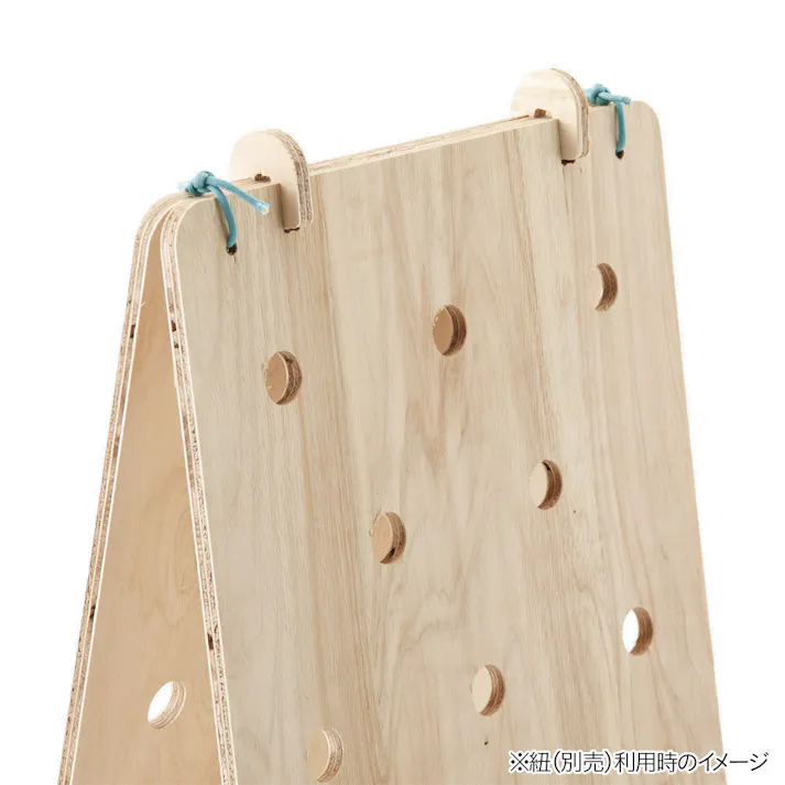 【CDM】木製A看板70cm(両面丸穴)【別送品】