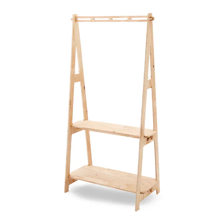 【CDM】木製A型スリムディスプレイ【別送品】