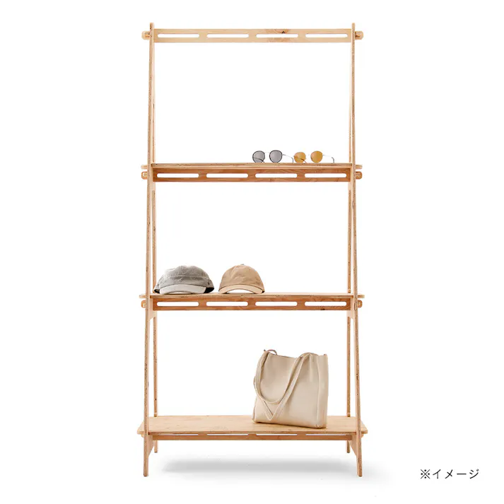 【CDM】木製A型スリムディスプレイ【別送品】