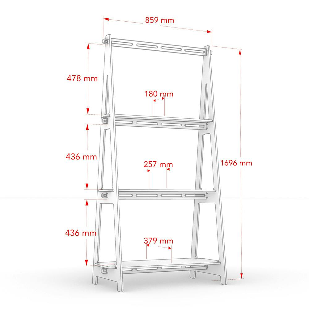CDM】木製A型スリムディスプレイ【別送品】 | チェスト・タンス 通販