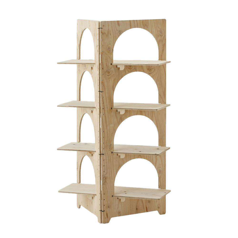 CDM】折りたたみできる木製ディスプレイ【別送品】 | 本棚・書棚