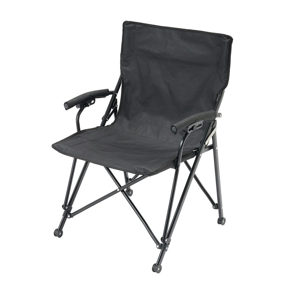 カインズ キャンピングチェア ブラック