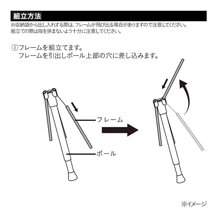 カインズ 立ちチェア ブラック