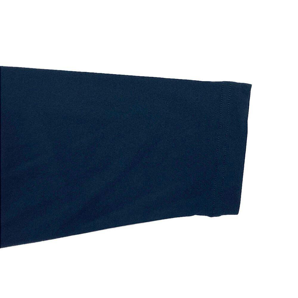 SPEED DRY さらさらドライポロシャツ 長袖 ネイビー LL | 作業着・作業