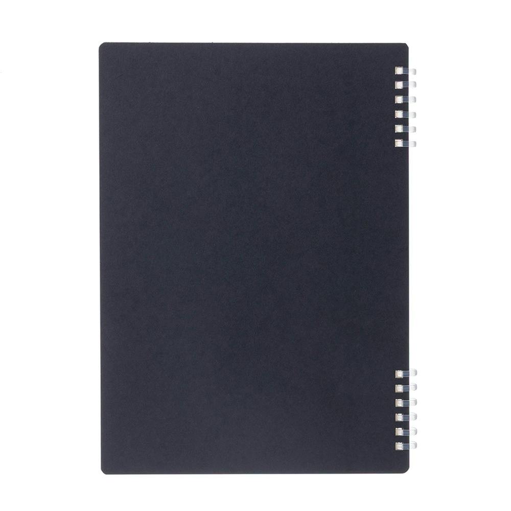 カインズ Salasse サラッセ柔らかリングノート B5 80枚 方眼 ブラック