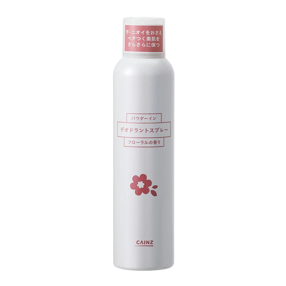 カインズ デオドラントスプレー パウダーイン フローラルの香り 135ml 制汗・脱毛剤・UV カインズ デオドラントスプレー パウダーイン フローラルの香り 135ml 制汗・脱毛剤・UV