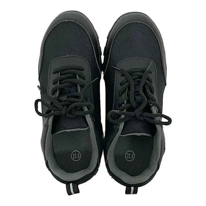 樹脂先芯入り安全スニーカー ひも 25.0cm