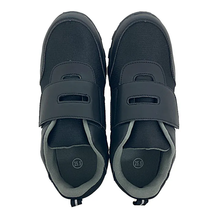 樹脂先芯入り安全スニーカー 面ファスナー 25.5cm