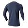 SPEED DRY SD 汗染み防止Tシャツ 長袖 ネイビー L