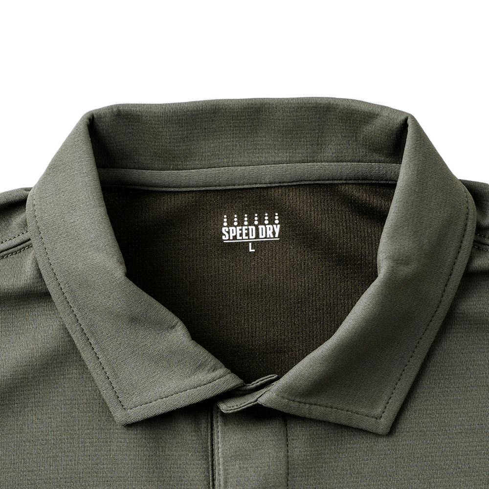 ミリタリーポロシャツ　M カーキ ミリタリーポロシャツ M カーキ ミリタリーポロシャツ M カーキ