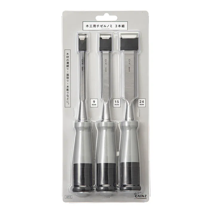 カインズ 木工用チゼルノミ 3本組