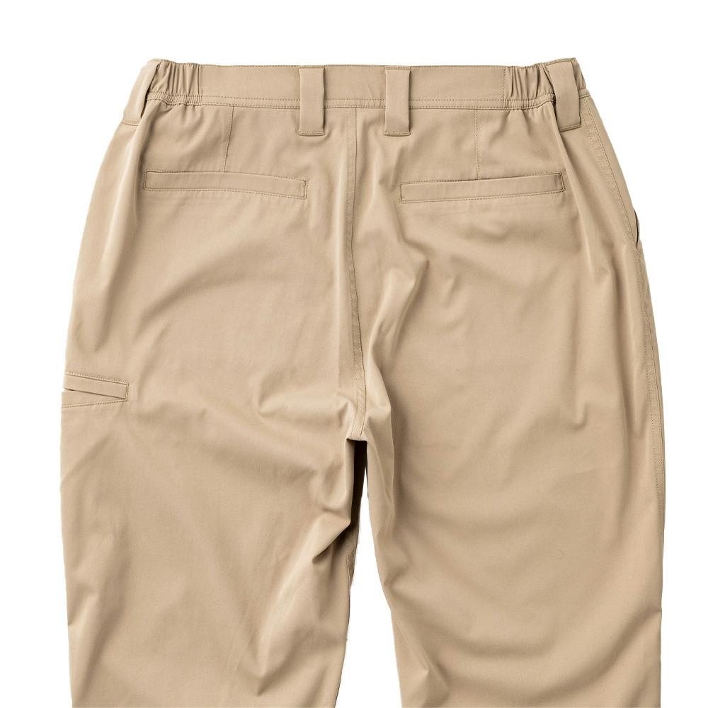 【pas de calais】シンプルやわらかパンツ（ベージュ）✳︎新品 aquagarage RENEWAL パンツ レディース クロップドパンツ
