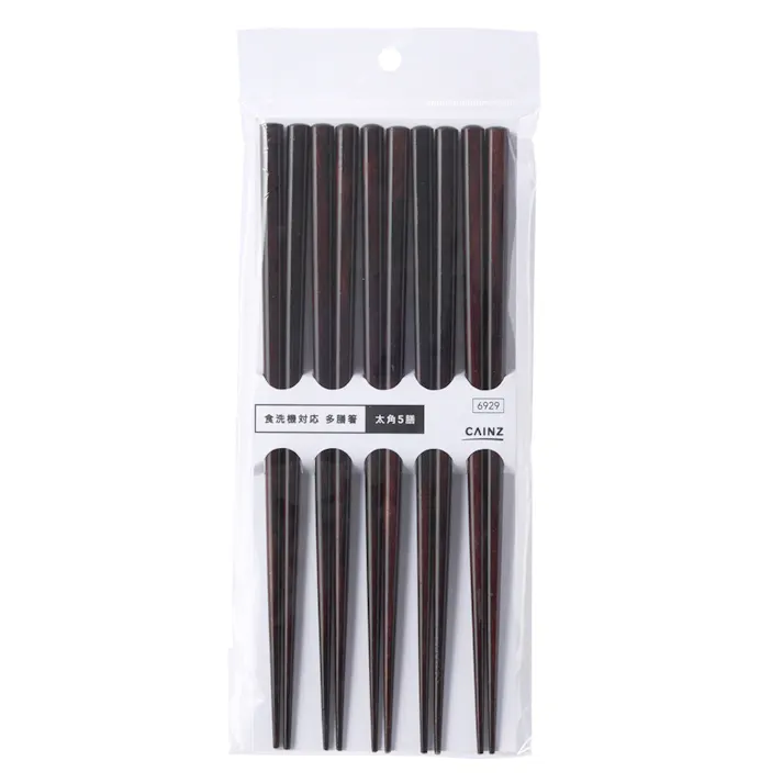 食洗機対応 多膳箸 太角5膳