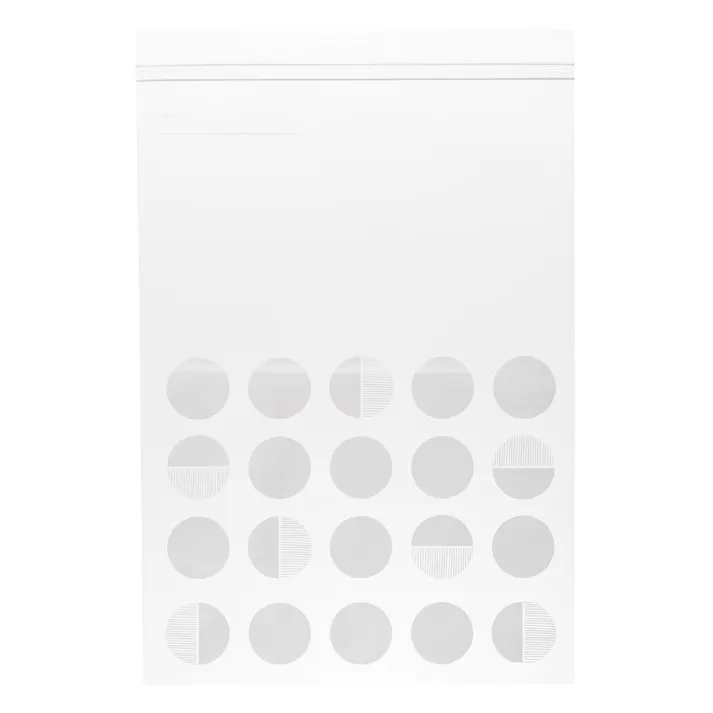 抗菌ダブルジッパーバッグ LL 10枚入り