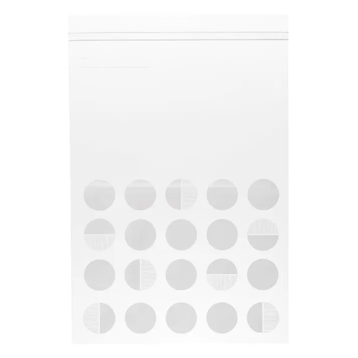 抗菌ダブルジッパーバッグ LL 10枚入り