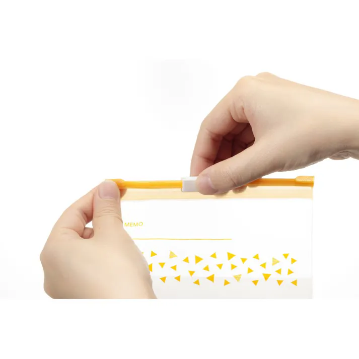 抗菌スライドジッパーバッグ SSS マチ付き 40枚入り