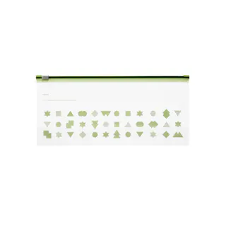 抗菌スライドジッパーバッグ 横長 マチ付き 15枚入り