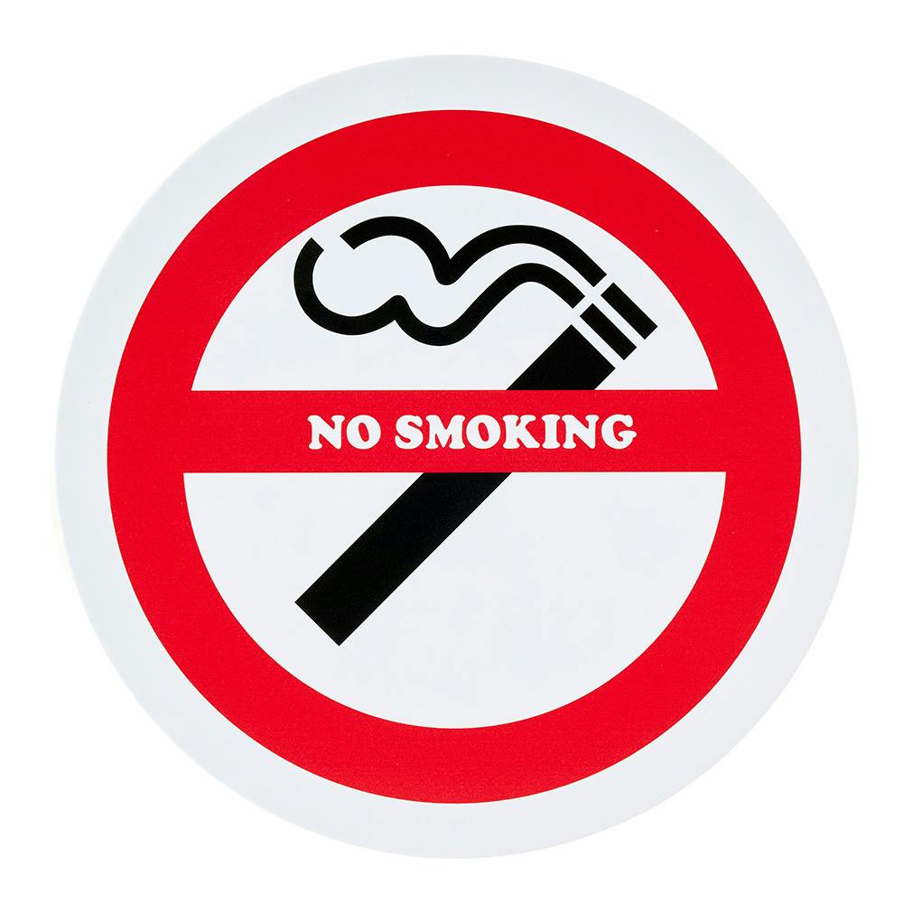 サインプレート NO SMOKING 30×30cm