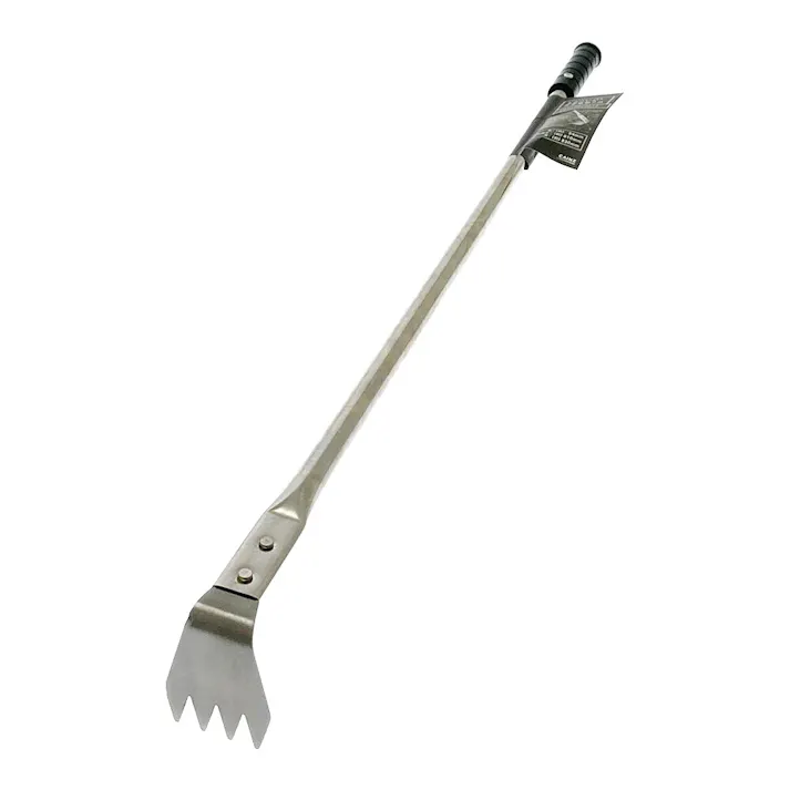 立ったまま根から除草 ステンレス片手草取り爪