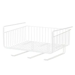 キッチンペーパー ふきんも置ける 戸棚下収納ラック ホワイト